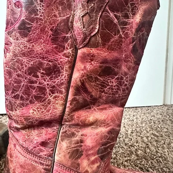 Corral 9.5 Red Boots - Picture 10 of 11